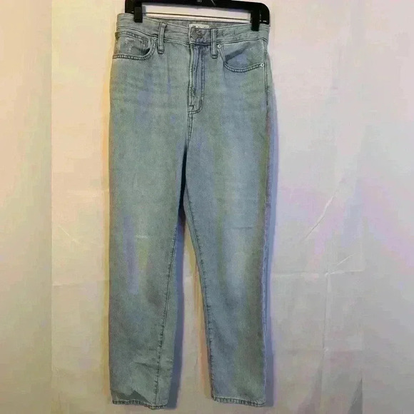 Madewell Curvy Perfect Vintage Jeans Women's Size 27 in‎ Chesthunt Wash - Picture 2 of 6